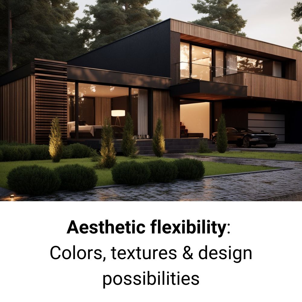 Aesthetic Flexibility: Colors, Textures, and Design Possibilities